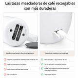 Comparación entre tazas de pilas y la taza recargable por USB